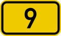 Slovenian route 9 shield