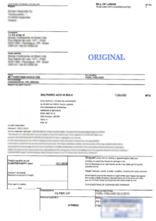 Charter-party bill of lading