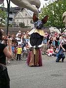 Anubis at the 2008 Fremont Solstice Parade