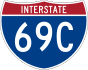 Interstate 69C marker