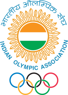 Indian Olympic Association भारतीय ओलम्पिक संघ logo
