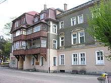Photo of the house where Kieślowski was raised