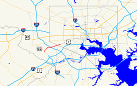 A map of Baltimore showing major roads. Maryland Route 372 runs from MD 166 in Arbutus to US 1 in Baltimore.