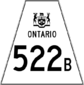 Highway 522B shield