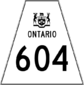 Highway 604 shield