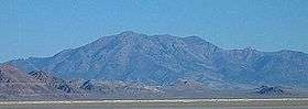 A photo of Pilot Peak, the highest point in the range
