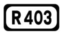 R403 road shield}}