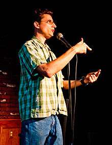 Robert Mac at Laffs Comedy Caffe in 2011