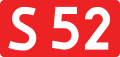 Expressway S52 shield}}