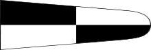 The signal pennant "8" was used as a identification flag on GMSA vessels
