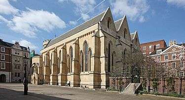 Photograph of the Temple Church of London