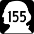 State Route 155 marker