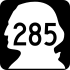 State Route 285 marker